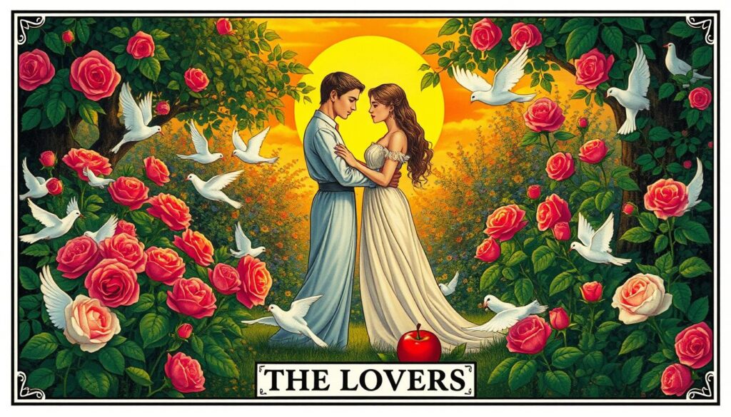 The Lovers tarot card deep dive